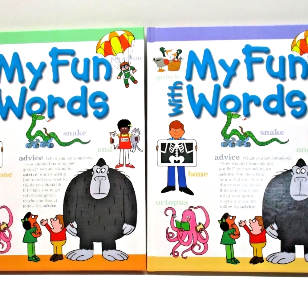 My Fun With Words 2 Book Set A-K, L-Z Southwest Homeschooling